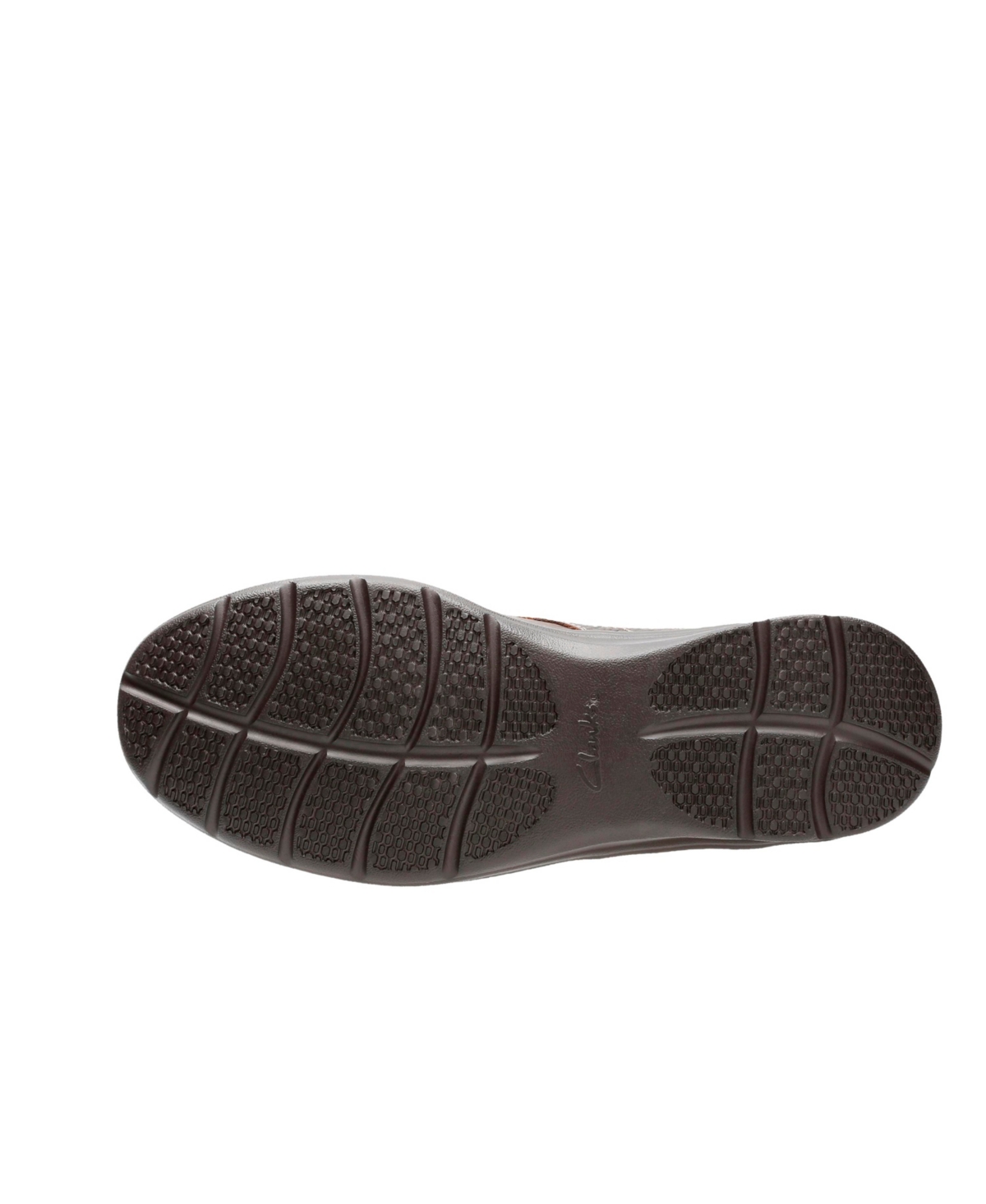 Clarks Men's Collection Cotrell Edge Shoes In Brown Oily Leather