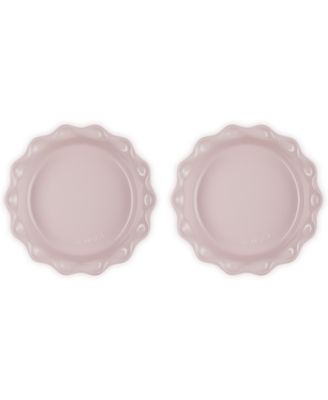 Stoneware Heritage Fluted 9" Pie Dish, Set of 2
