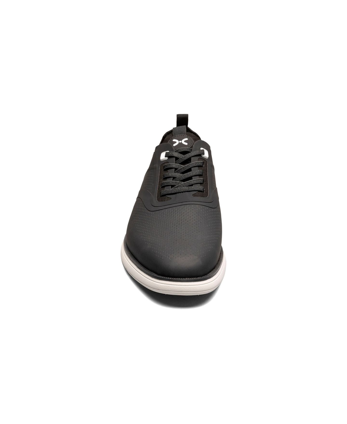 Обувь Stacy Adams Men's Everidge Plain Toe Elastic Lace Shoe, цвет: Чёрный — фото 2