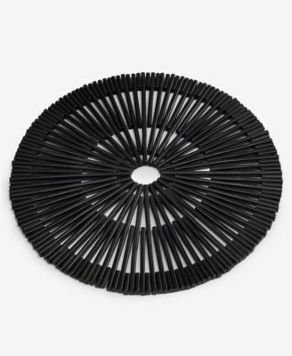 Macy's - Black Bamboo Placemats, Set of 4