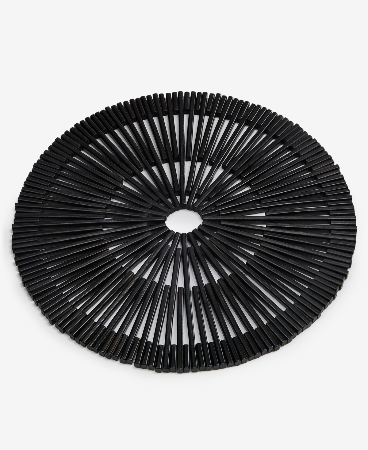 Oake Bamboo Placemat, Exclusively At Macy's In Black