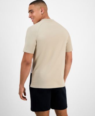 BOSS by Hugo Boss Mens Iconic Regular-Fit Colorblocked T-Shirt 12990₽