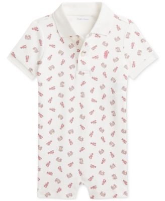 Polo Ralph Lauren - Baby Printed Cotton Shortall