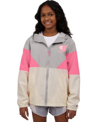 ブルゾン X-girl - X-girl x CHAMPION BOA LONG JACKET Champion Big Girls Colorblocked Windbreaker Jacket - Macy's