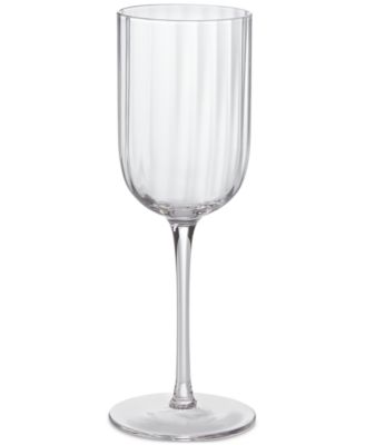 Optic White Wine Glasses, Set of 4, Exclusively at Macy's