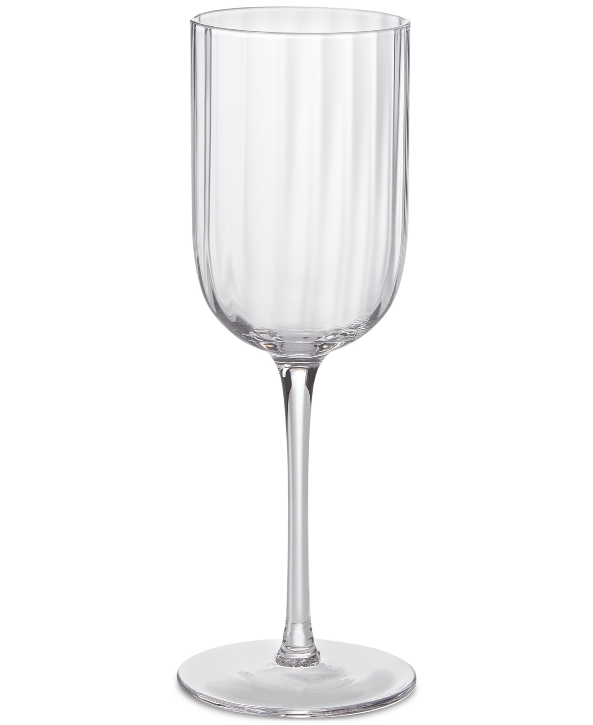 The Cellar Optic White Wine Glasses, Set Of 4, Exclusively At Macy's In Clear