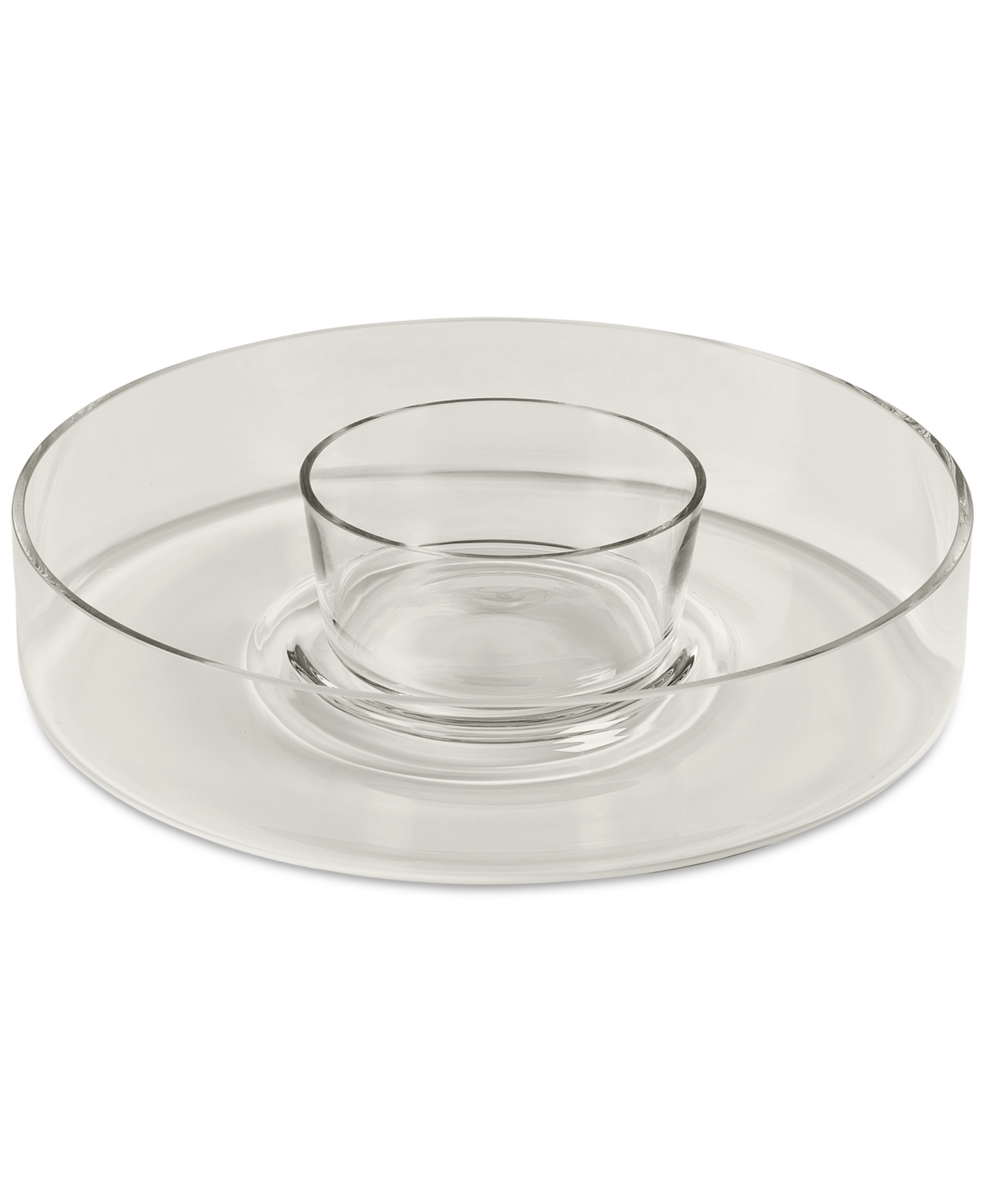 Arch Studios Glass Chip & Dip Set, Exclusively At Macy's In Clear