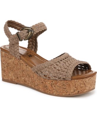 Blowfish Malibu - Women's Aric Square Peep Toe Strappy Wedge Sandals