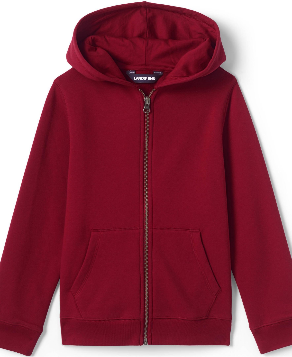 Lands' End Girls Zip Front Sweatshirt