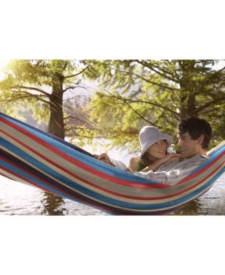 Double Hammock With Steel Stand - Portable Carrying Case Included