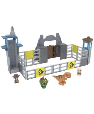 Jurassic World Dino Escape Magnetic Tiles Playset, 69 Piece