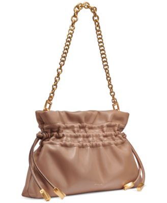 Кожаный клатч Donna Karan New York Southold с ремешком-цепочкой