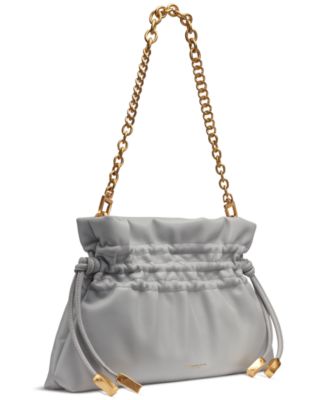 Southold Leather Clutch with Chain Strap