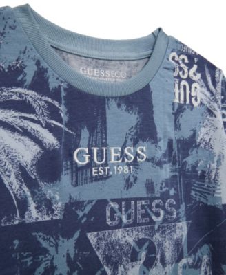 Big Boys Printed Short Sleeve T-Shirt