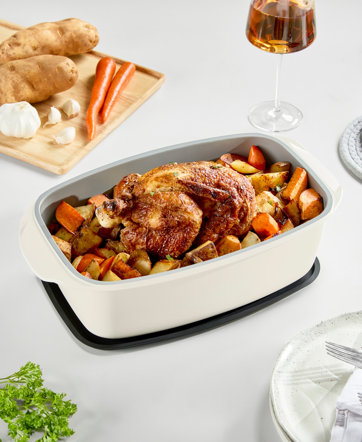 DASH SMARTSTORE 7-IN-1 MULTIPURPOSE COOKWARE AND STEAMER SET 