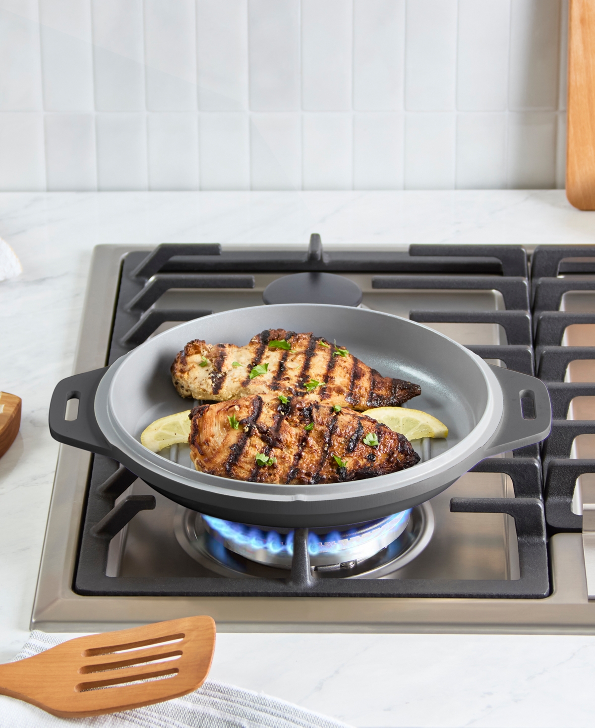 Dash Smartstore 5-in-1 Multipurpose Nesting Cookware Set In Forged Iron