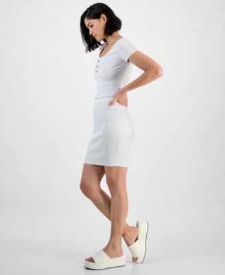 GUESS Women's Malia Sweater Mini Skirt