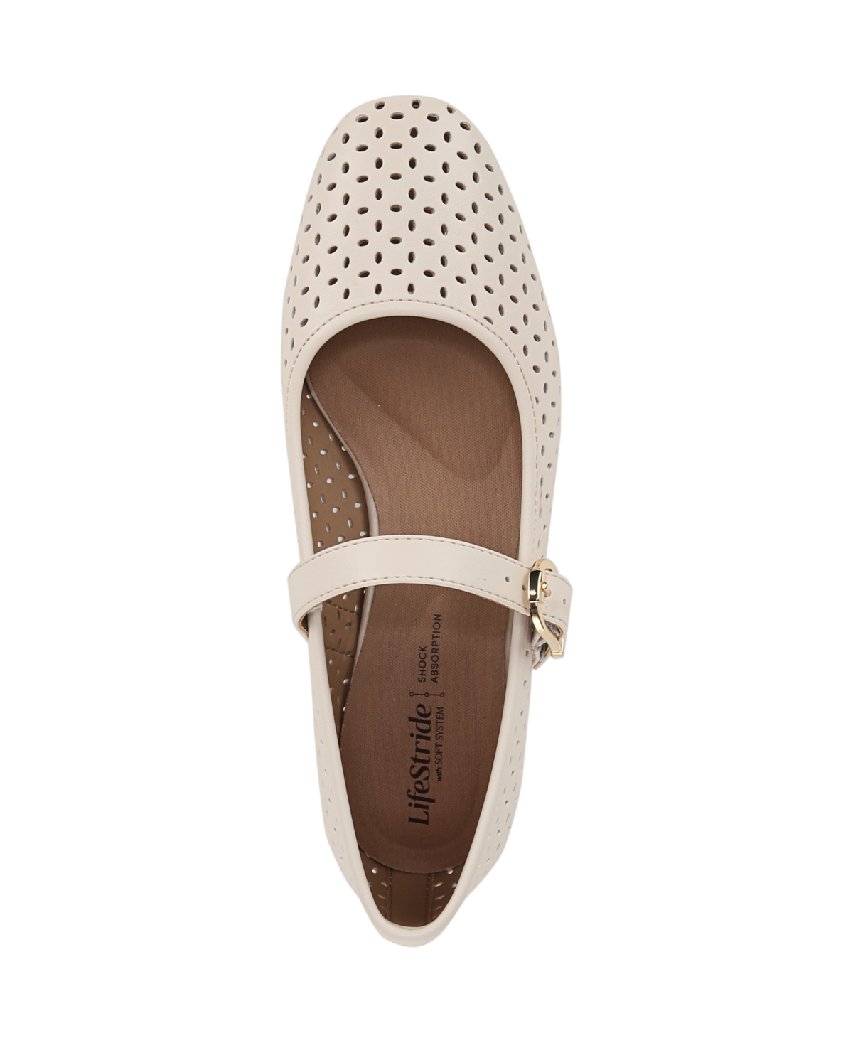 LIFESTRIDE WOMEN'S CAMEO MARY JANE 3 BALLET FLATS 