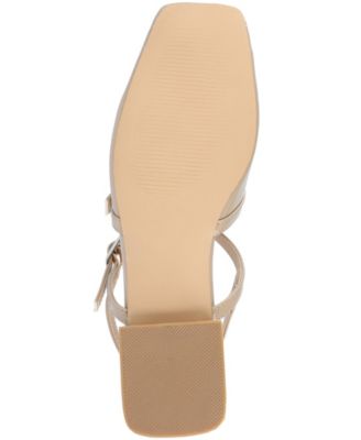 Women's Gretchenn Multi Strap Square Toe Mary Jane Flats