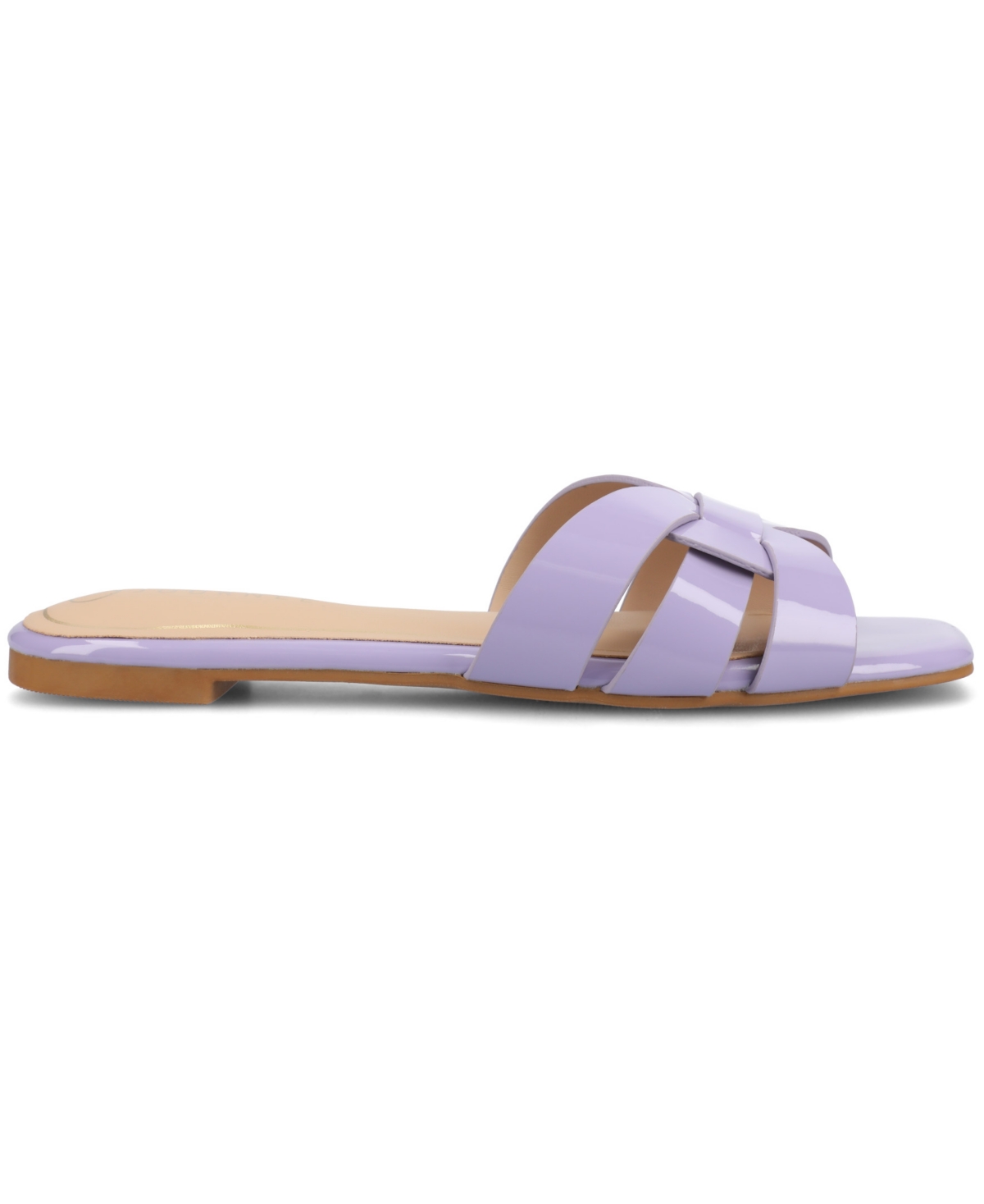 Journee Collection Journee Womens Arrina Wide Width Flat Sandals In Lilac