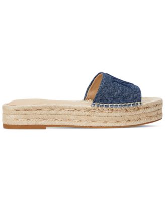 【ラルフローレン】Polly Espadrille Flat Sandals Lauren Ralph Lauren Women's Polly Espadrille Flat Sandals