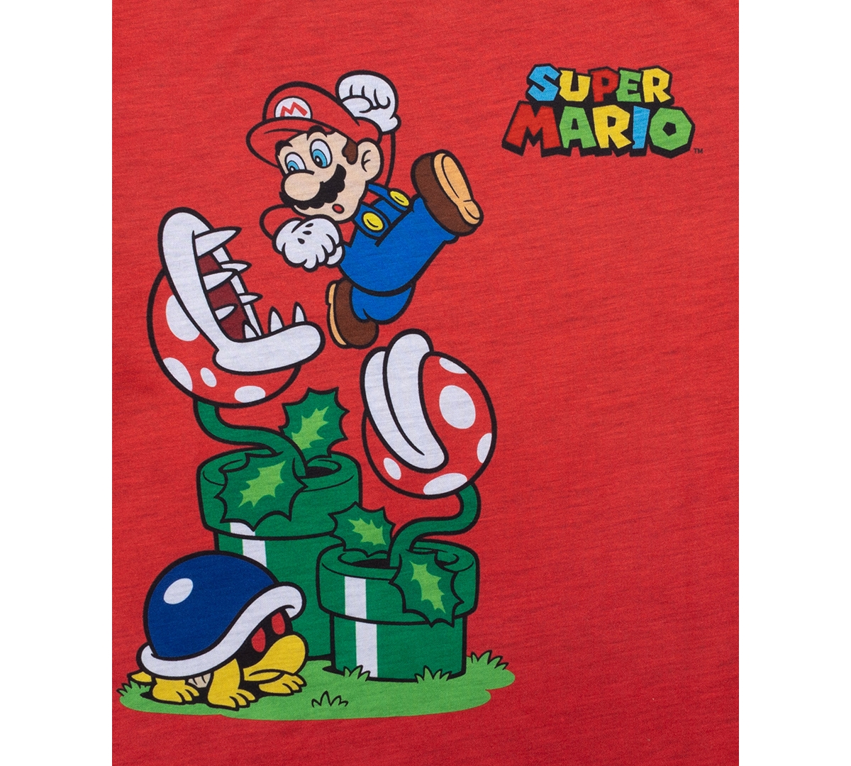 NINTENDO LITTLE AND BIG BOYS 3-PC. MARIO SHORT-SLEEVE PAJAMA SET 