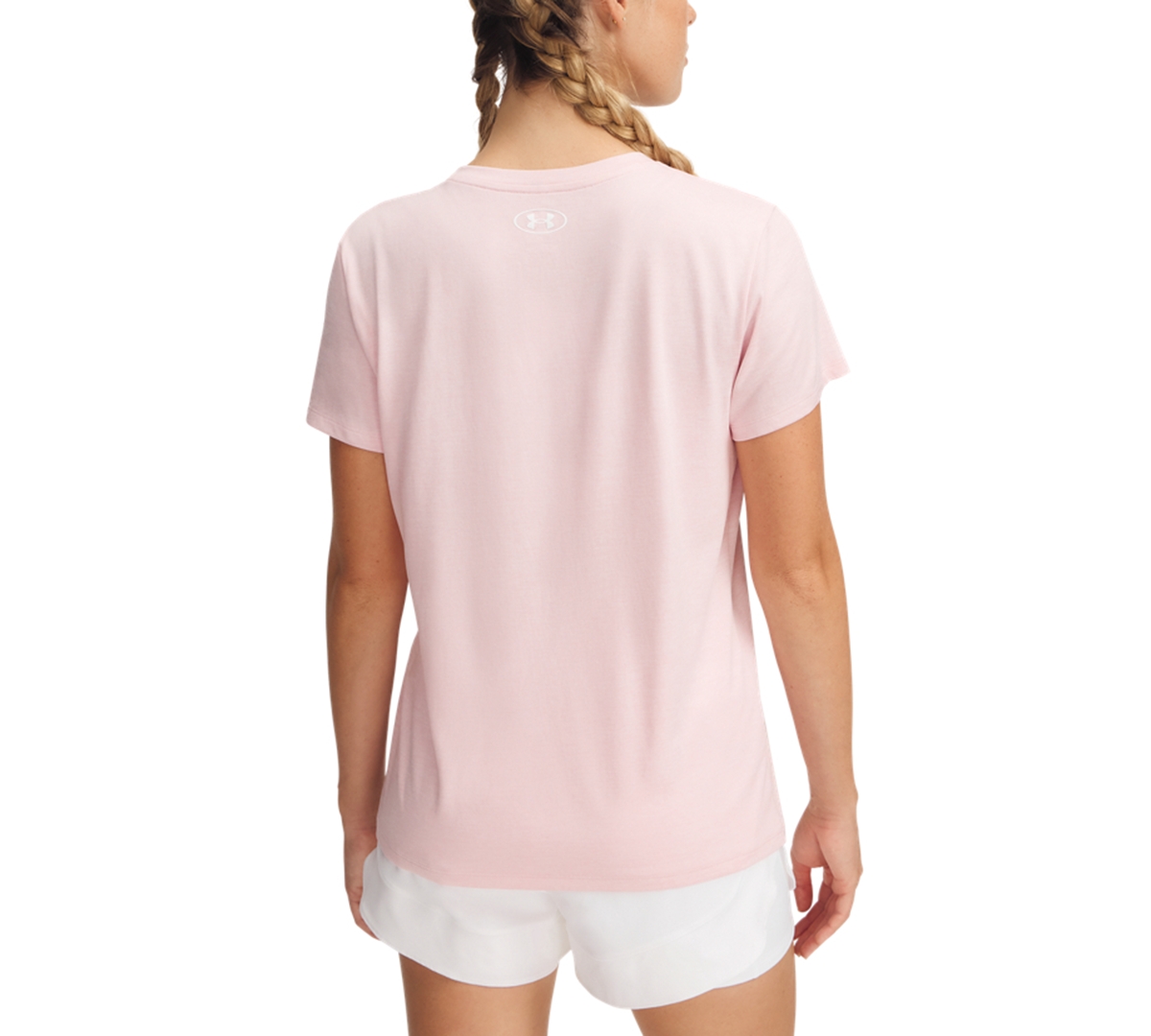 Under Armour Women's Twist Tech V-neck Short-sleeve Top In Prime Pink