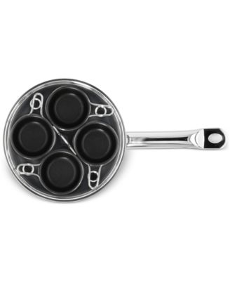 4-Cup Stainless Steel Egg Poacher Set