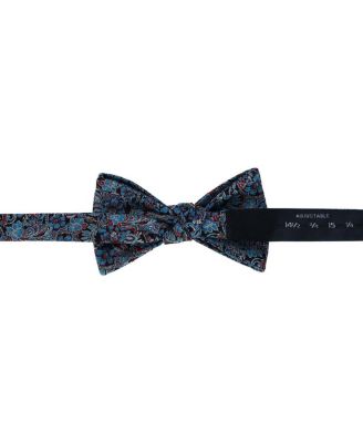 TRAFALGAR Mens Enzo Exploded Floral Silk Bow Tie 11490₽