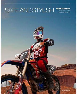 Dirt Bike ATV Goggles Motorcycle Gear Riding Motocross Dirtbike 4-Wheeler MX DH Accessories Goggles Glasses for Men Women Youth UV400 Protection Dust-proof Anti-Slip Strap