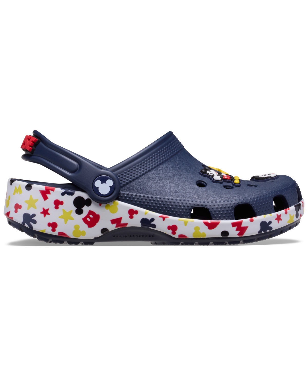 Crocs X Disney Toddler Kids' Mickey Friends Classic Clogs From Finish Line In Navy