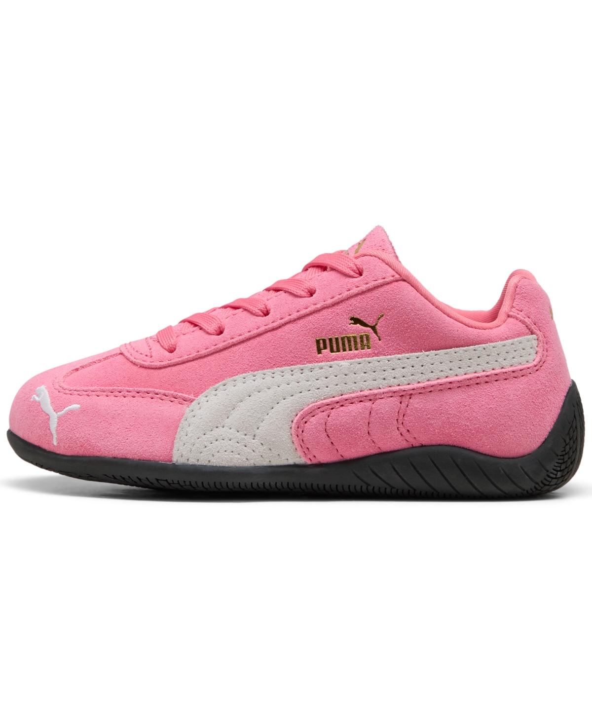 Puma Little Girls' Speedcat Casual Sneakers From Finish Line In Pink