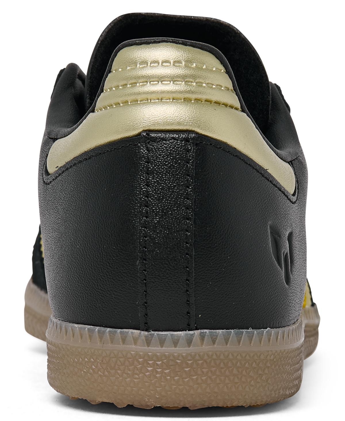 Adidas Originals Big Kids' Samba Messi Casual Sneakers From Finish Line In Black,gold