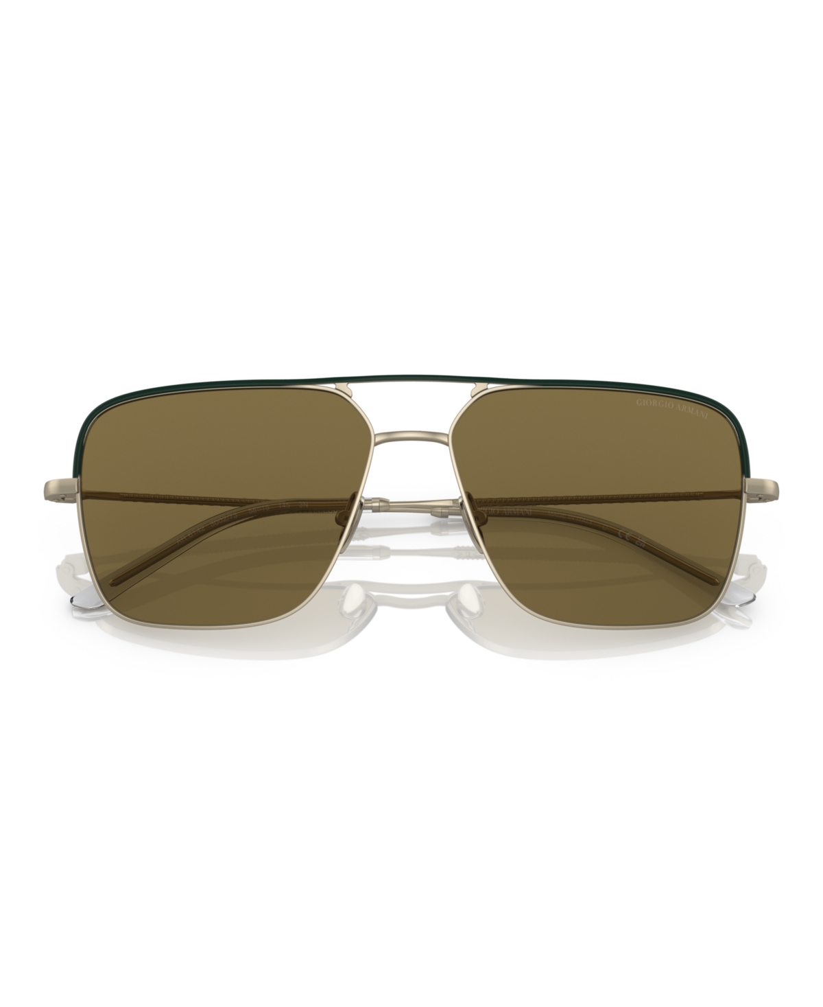Giorgio Armani Men's Sunglasses, Ar6142 In Matte Pale Gold