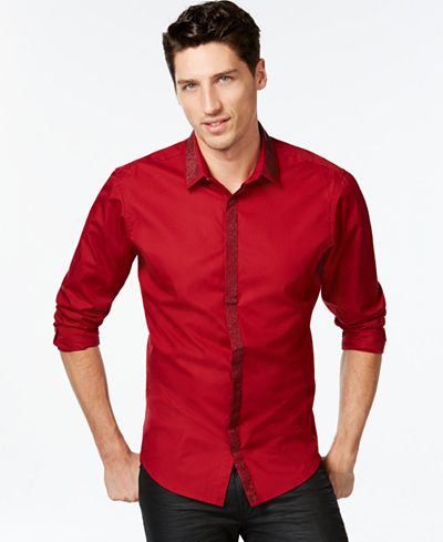 INC International Concepts Men's Shine Shirt