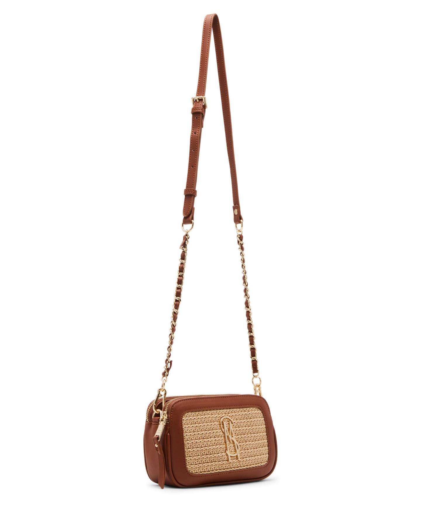 Женская сумка Steve Madden Daisy-S Mini Crossbody Handbag, цвет: Коньячный — фото 3