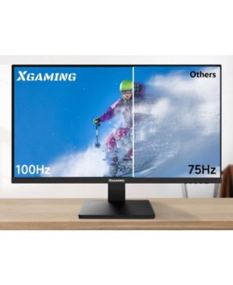 27 Inch Computer Monitor 100Hz FHD,1920 x 1080P Gaming Monitor with HDMI VGA Display Ports,3ms Response,Dual Speakers,FreeSync,100×100mm VESA Mount,IPS Screen for Gaming Home Office