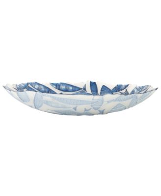 Isola Glass Shallow Serving Bowl