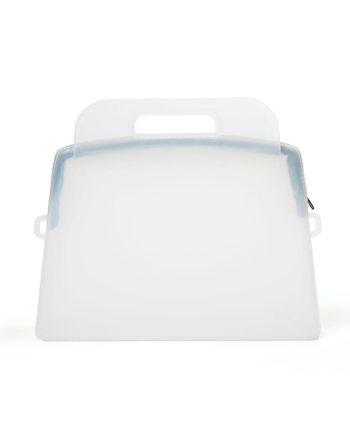 ibiG Clear Bag - Clear/white zipper