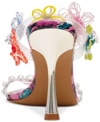 Betsey Johnson Women's Goldiee Floral Dress Sandals - Macy's