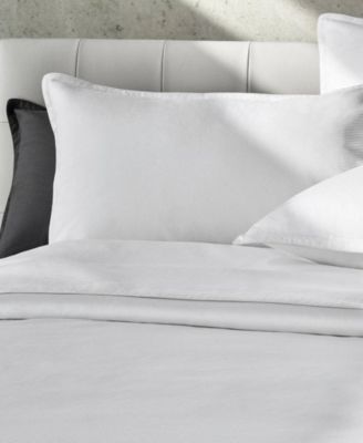 by Hugo Boss Loft 300 Thread Count Cotton Flat Sheet, Full/Queen