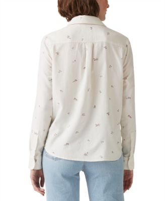 Women's Classic Fit Button-Front Shirt