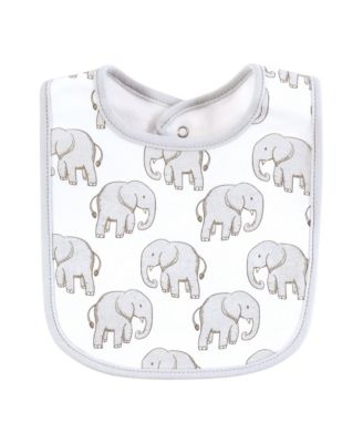 Bulk Pack of 10 Interlock Baby Feeding Bibs