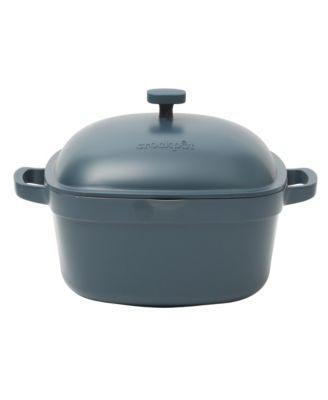 Cast Aluminum 5.2 Quart Dutch Oven Pot with Lid