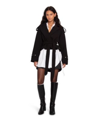 Women's Fast Car Cropped Trench