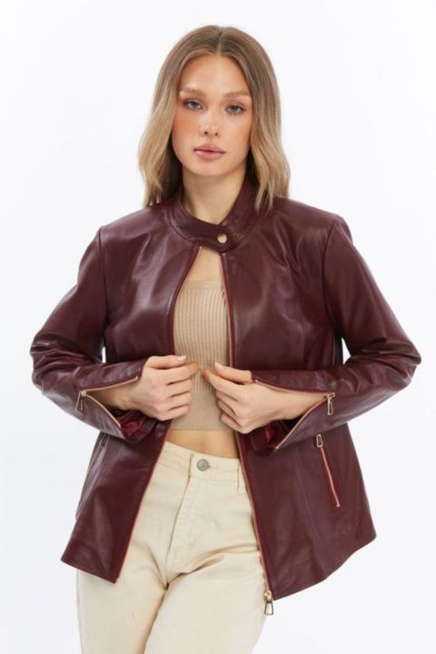 Женские куртки Furniq UK Leather Jacket