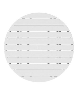 5-Piece HDPE Folding Adirondack Chair Outdoor Patio Conversation Set