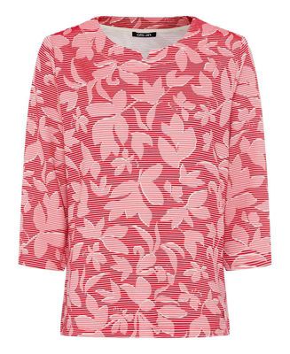 Olsen Floral Rib Knit Jersey Top 28490₽