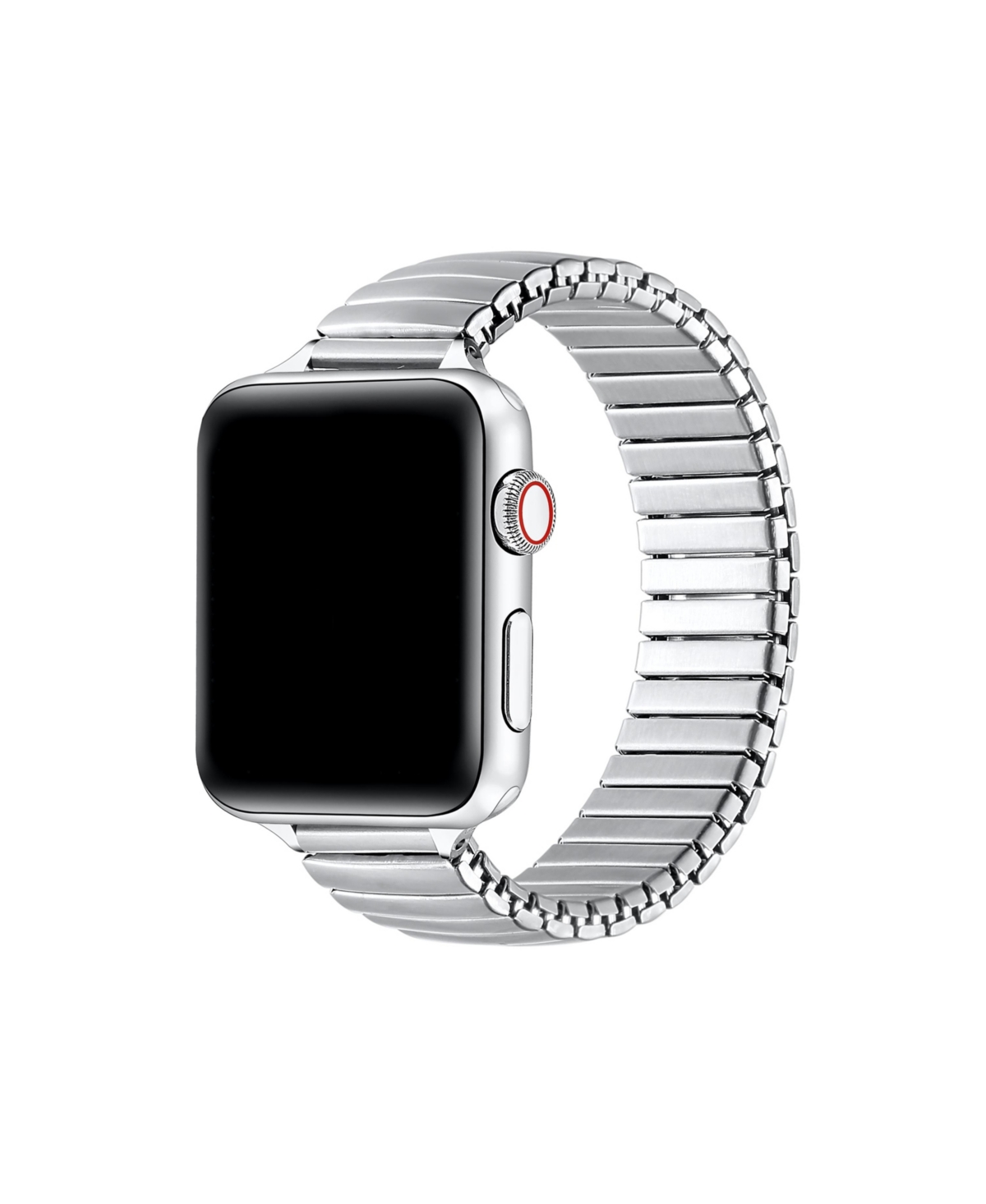 Posh Tech Slink Skinny Stainless-steel Band For Apple Watch, Fits All Apple Watch Models In Silver