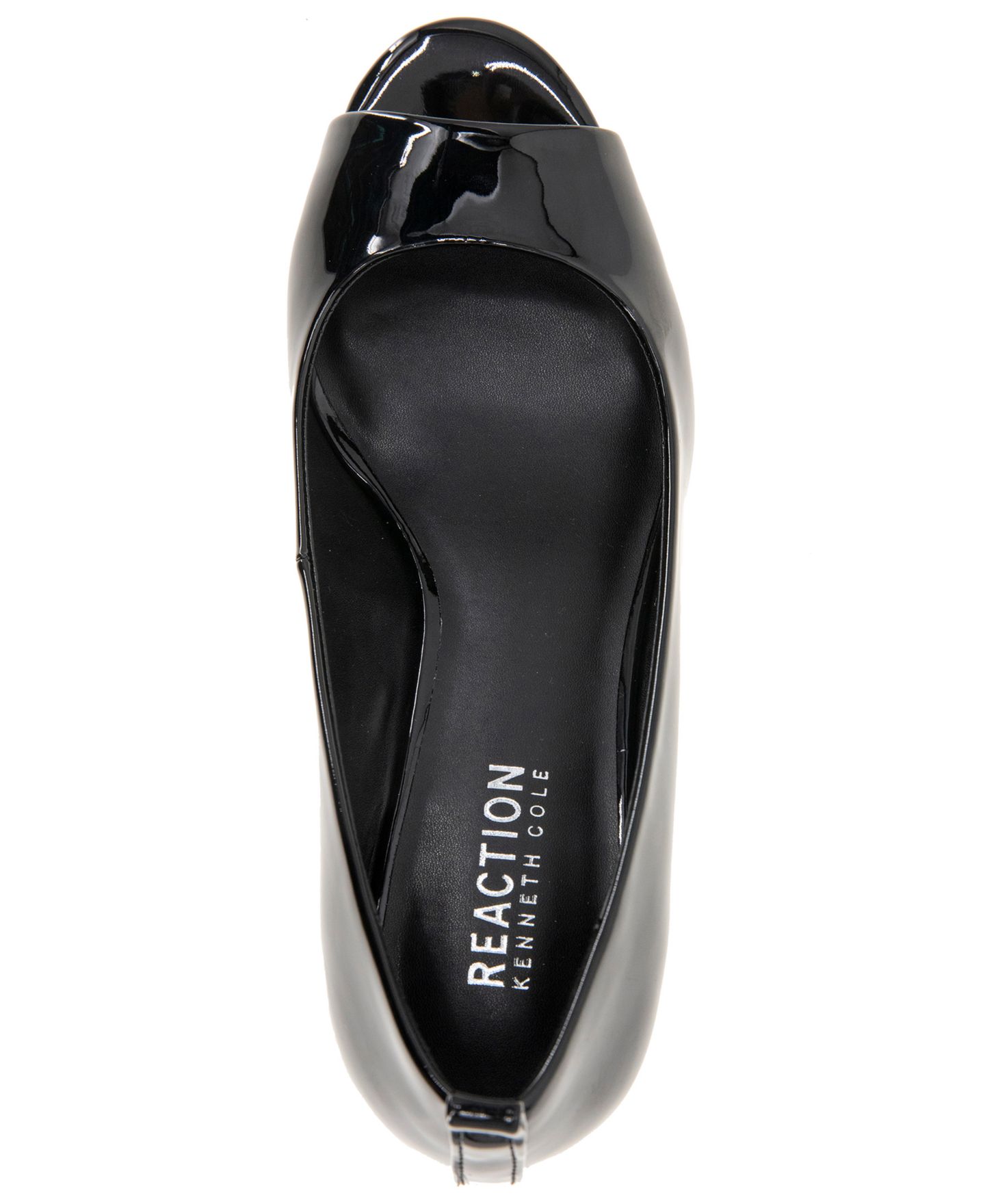 Женские туфли Kenneth Cole Reaction Elinor Mid Wedge Pumps, цвет: Чёрный лаковый — фото 4
